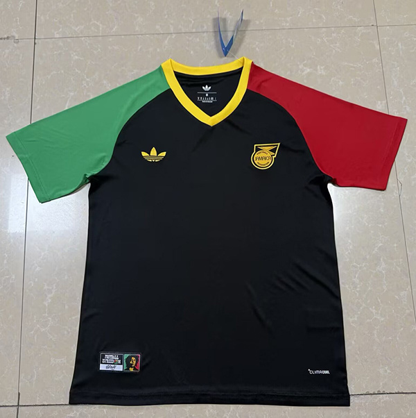 AAA Quality Jamaica 26/27 Training Black/Green/Red Jersey